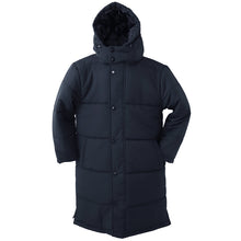 画像をギャラリービューアに読み込む, ベンチコート キッズ ジュニア ジャケット アウター サッカー バスケットボール フード付き 子供服 防寒 冬服 軽い 120~170cm・M~3L スクール用ジャケット 小学生 制服 コート 子供 男の子 女の子 暖かい 130 140 150 160 L LL (送料無料)