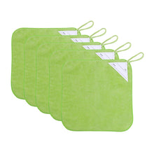 画像をギャラリービューアに読み込む, 【5枚セット】 ループ付き タオル ループタオル 綿100 まとめ買い ハンドタオル 保育園 幼稚園 20cm 20cm×20cm ループ付タオル 子供用 キッズ 男の子 女の子 名前 入園準備 無地 紐付きタオル ウォッシュタオル 小さいタオル 子供用タオル 園児用タオル ハンカチ 入園