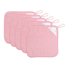 画像をギャラリービューアに読み込む, 【5枚セット】 ループ付き タオル ループタオル 綿100 まとめ買い ハンドタオル 保育園 幼稚園 20cm 20cm×20cm ループ付タオル 子供用 キッズ 男の子 女の子 名前 入園準備 無地 紐付きタオル ウォッシュタオル 小さいタオル 子供用タオル 園児用タオル ハンカチ 入園