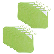 画像をギャラリービューアに読み込む, 【10枚セット】 ループ付き タオル ループタオル 綿100 まとめ買い ハンドタオル 保育園 幼稚園 20cm 20cm×20cm ループ付タオル 子供用 キッズ 男の子 女の子 名前 入園準備 無地 紐付きタオル ウォッシュタオル 小さいタオル 子供用タオル 園児用タオル ハンカチ 入園