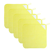 画像をギャラリービューアに読み込む, 【5枚セット】 ループ付き タオル ループタオル 綿100 ハンドタオル 保育園 幼稚園 30cm 30cm×30cm ループ付タオル 子供用 キッズ 男の子 女の子 名前 入園準備 無地 紐付きタオル ウォッシュタオル 小さいタオル 子供用タオル 園児用タオル ハンカチ 入園