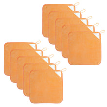 画像をギャラリービューアに読み込む, 【10枚セット】 ループ付き タオル ループタオル 綿100 ハンドタオル 保育園 幼稚園 30cm 30cm×30cm ループ付タオル 子供用 キッズ 男の子 女の子 名前 入園準備 無地 紐付きタオル ウォッシュタオル 小さいタオル 子供用タオル 園児用タオル ハンカチ 入園