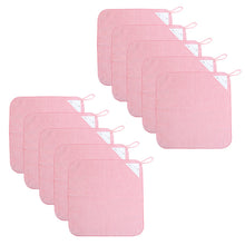 画像をギャラリービューアに読み込む, 【10枚セット】 ループ付き タオル ループタオル 綿100 ハンドタオル 保育園 幼稚園 30cm 30cm×30cm ループ付タオル 子供用 キッズ 男の子 女の子 名前 入園準備 無地 紐付きタオル ウォッシュタオル 小さいタオル 子供用タオル 園児用タオル ハンカチ 入園