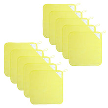 画像をギャラリービューアに読み込む, 【10枚セット】 ループ付き タオル ループタオル 綿100 ハンドタオル 保育園 幼稚園 30cm 30cm×30cm ループ付タオル 子供用 キッズ 男の子 女の子 名前 入園準備 無地 紐付きタオル ウォッシュタオル 小さいタオル 子供用タオル 園児用タオル ハンカチ 入園