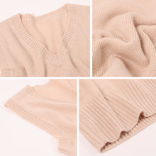 画像をギャラリービューアに読み込む, スクールベスト 女子 スクール ベスト 制服 ニット 秋 冬 Vネック S~3L (通学 学生 女子高生 高校生 中学生 ウール混 洗える シンプル 無地 大きいサイズ S M L LL 3L)