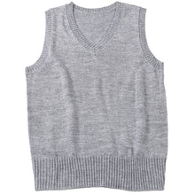 画像をギャラリービューアに読み込む, スクールベスト 女子 スクール ベスト 制服 ニット 秋 冬 Vネック S~3L (通学 学生 女子高生 高校生 中学生 ウール混 洗える シンプル 無地 大きいサイズ S M L LL 3L)