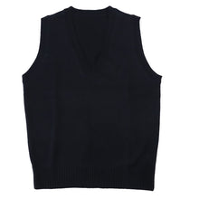 画像をギャラリービューアに読み込む, オフィス ベスト vネック ニット 洗える レディース ジレ チョッキ セーター スーツ 無地 シンプル S M L LL 3L Vネック V首 ウール 秋冬 洗濯機 仕事 制服 ビジネス ブレザー シンプル 黒 紺 グレー 白 大きいサイズ 30代 40代 防寒 秋 冬 暖かい