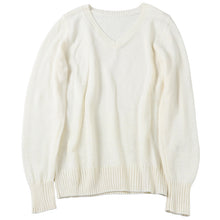 画像をギャラリービューアに読み込む, スクールセーター 女子 高校生 制服 ニット セーター 学生 Vネック S~3L 洗える 中学生 ウール 学校 無地 黒 紺 ベージュ 大きいサイズ 冬 秋 レディース スクール 女子高生 長袖 M L LL 3L