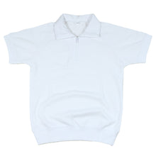 画像をギャラリービューアに読み込む, 体操服 半袖 ドライ 衿付き 体操着 小学生 110~160cm (襟付き 白 小学校 女の子 男の子 速乾 子供 綿混 半そで キッズ 夏) (在庫限り)