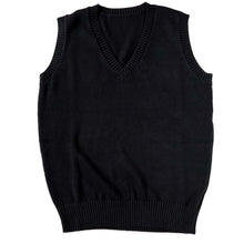 画像をギャラリービューアに読み込む, スクールベスト 女子 制服 ベスト ニット コットン 綿100% vネック 薄手 SS~3L 高校生 中学生 学生 レディース 洗える シンプル 無地 白 キャメル チョッキ オールシーズン 大きいサイズ SS S M L LL 3L