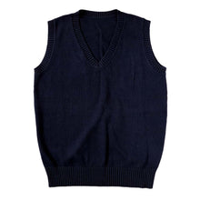 画像をギャラリービューアに読み込む, スクールベスト 女子 制服 ベスト ニット コットン 綿100% vネック 薄手 SS~3L 高校生 中学生 学生 レディース 洗える シンプル 無地 白 キャメル チョッキ オールシーズン 大きいサイズ SS S M L LL 3L