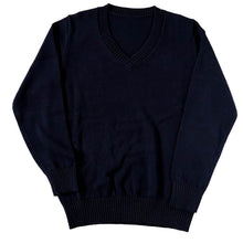 画像をギャラリービューアに読み込む, スクールセーター 女子 綿100% 制服 ニット コットン 薄手 無地 vネック S~3L スクール セーター 学生 レディース 春 秋 綿 中学生 高校生 S M L LL 3L 大きいサイズ 白 紺 黒 グレー ベージュ 洗える シンプル