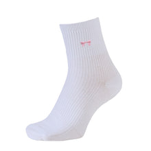 画像をギャラリービューアに読み込む, スクールソックス ワンポイント 女子 男子 ショート丈 靴下 14-16cm~18-20cm (白 紺 黒 通園 通学 ソックス 小学生 学校 子供 キッズ 両面刺繍 スクログ)