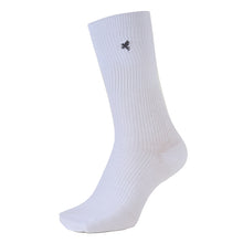 画像をギャラリービューアに読み込む, スクールソックス ワンポイント 女子 男子 クルー丈 靴下 20-22cm~24-26cm (白 紺 黒 学生 通学 ソックス 高校生 中学生 両面刺繍 スクログ)