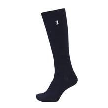 画像をギャラリービューアに読み込む, スクールソックス ワンポイント ハイソックス 女子 男子 靴下 14-16cm~18-20cm (白 紺 黒 通園 通学 ソックス 小学生 学校 子供 キッズ 両面刺繍 スクログ)