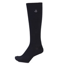 画像をギャラリービューアに読み込む, スクールソックス ワンポイント ハイソックス 女子 男子 靴下 20-22cm~24-26cm (白 紺 黒 学生 通学 ソックス 高校生 中学生 両面刺繍 スクログ)