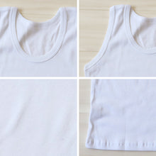 画像をギャラリービューアに読み込む, 綿100% タンクトップ 肌着 子供 男の子 ランニングシャツ 100cm~170cm 下着 110 120 130 140 150 160 170 子ども キッズ インナー 小学生 男児 スクール 白 無地 コットン ランニング シャツ
