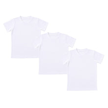 画像をギャラリービューアに読み込む, 子供服 Tシャツ 半袖 キッズ 無地 男の子 女の子 3枚セット 100cm~160cm 子ども シンプル tシャツ トップス 100 110 120 130 140 150 160