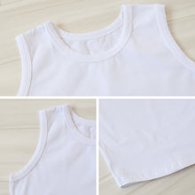 画像をギャラリービューアに読み込む, キッズ タンクトップ 無地 子供 ノースリーブ tシャツ 裾ラウンド 100cm~160cm 子ども 男の子 女の子 100 110 120 130 140 150 160 インナー 背中が出ない 綿 子供服 トップス 春 夏 重ね着 ジュニア シンプル