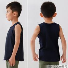 画像をギャラリービューアに読み込む, キッズ タンクトップ 無地 子供 ノースリーブ tシャツ 裾ラウンド 100cm~160cm 子ども 男の子 女の子 100 110 120 130 140 150 160 インナー 背中が出ない 綿 子供服 トップス 春 夏 重ね着 ジュニア シンプル