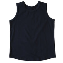 画像をギャラリービューアに読み込む, キッズ タンクトップ 無地 子供 ノースリーブ tシャツ 裾ラウンド 100cm~160cm 子ども 男の子 女の子 100 110 120 130 140 150 160 インナー 背中が出ない 綿 子供服 トップス 春 夏 重ね着 ジュニア シンプル