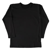 画像をギャラリービューアに読み込む, 子ども インナー 長袖 男の子 裏起毛 丸首シャツ 100cm~170cm クルーネック あったかインナー 子供 肌着 防寒 裏微起毛 冬 小学生 大きいサイズ 100 110 120 130 140 150 160 170 (在庫限り)