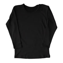 画像をギャラリービューアに読み込む, 子供 裏起毛 インナー 女の子 8分袖 tシャツ 薄手 クルーネック 100cm~160cm キッズ 子ども 下着 肌着 冬 小学生 あったかインナー 防寒 裏微起毛 ロンT ふわふわ 100 110 120 130 140 150 160 (在庫限り)