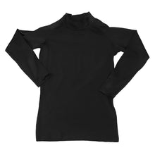画像をギャラリービューアに読み込む, コンプレッション インナー ジュニア スポーツインナー キッズ アンダーシャツ 長袖 ハイネック 150cm・160cm (コンプレッションウェア コンプレッションインナー スポーツ 運動 長袖シャツ こども 男児 男子 子供 150 160) (在庫限り)