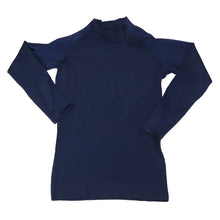 画像をギャラリービューアに読み込む, コンプレッション インナー ジュニア スポーツインナー キッズ アンダーシャツ 長袖 ハイネック 150cm・160cm (コンプレッションウェア コンプレッションインナー スポーツ 運動 長袖シャツ こども 男児 男子 子供 150 160) (在庫限り)