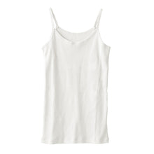 画像をギャラリービューアに読み込む, 胸二重 キャミソール 小学生 キッズ インナー 女の子 肌着 綿100% リブ 140cm~160cm ジュニア 子供 下着 コットン 綿100 140 150 160 タグなし ノースリーブ 女子 女児