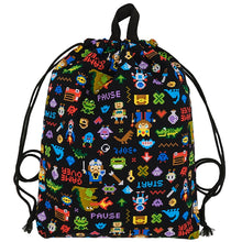 画像をギャラリービューアに読み込む, 体操服入れ ナップサック 小学生 ランドセルの上から背負える 巾着 体操服袋 持ち手付き 小学校 40cm×34cm 子供 キッズ 体操着入れ 体操着袋 男の子 女の子 子ども シューズ入れ かわいい 柄 シンプル 無地 スクール 通学 綿100 (在庫限り)