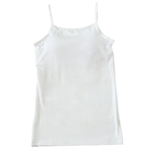 画像をギャラリービューアに読み込む, キャミソール カップ付き 女の子 ブラキャミソール 150cm~165cm ブラトップ モールドカップ インナー 肌着 サラサラ スクール 学生 伸びる 白 黒 150 160 165