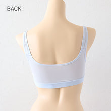 画像をギャラリービューアに読み込む, レディース ハーフトップ シームレスカップ M~5L 下着 ブラジャー ブラ ハーフトップブラ ラン型 インナー 肌着 無地 締め付けない 楽 ワイヤレス