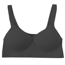 画像をギャラリービューアに読み込む, レディース ハーフトップ シームレスカップ M~5L 下着 ブラジャー ブラ ハーフトップブラ ラン型 インナー 肌着 無地 締め付けない 楽 ワイヤレス