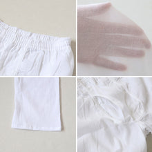 画像をギャラリービューアに読み込む, クレープ メンズ ステテコ 綿100% 2枚組 M~LL (クレープ素材 クレープ肌着 紳士 男性 下着 ボトム インナー パンツ ズボン下 夏 肌着 すててこ M L LL) (在庫限り)