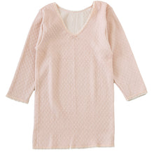 画像をギャラリービューアに読み込む, 婦人 8分袖 インナー スリーマー スリーマ 長袖 肌着 キルト肌着 LL・3L 婦人肌着 レディース ミセス シニア 大きいサイズ 大寸 厚手 厚地 下着 暖かい あったか 防寒 日本製