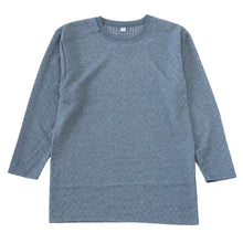 画像をギャラリービューアに読み込む, キルト 肌着 メンズ 丸首 長袖 M~LL インナー キルトシャツ キルトインナー 長袖シャツ 紳士 肌着 発熱 防寒 あったか あたたかい 冬 M L LL