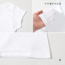 画像をギャラリービューアに読み込む, レディース 綿100% 半袖 フレンチ袖 シャツ インナー 肌着 M L LL UVカット 紫外線対策 保湿 下着 女性 婦人 インナーシャツ コットン 夏