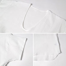 画像をギャラリービューアに読み込む, クレープ肌着 メンズ 半袖 tシャツ 綿麻 2枚組 M L LL 下着 インナー 夏 涼しい 吸汗速乾 男性 紳士 コットン Uネック U首 涼感 クールビズ (在庫限り)