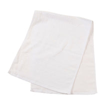 画像をギャラリービューアに読み込む, 300匁 ジャカードフェイスタオル 12枚セット 約34cm×86cm (タイル柄タオル 綿100% コットン 白) (送料無料) (在庫限り)
