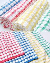 画像をギャラリービューアに読み込む, おしぼりタオル ウォッシュタオル ハンドタオル 12枚組 約28.5cm×42cm (タオル まとめ買い ふきん 台拭き 綿100%) (在庫限り)