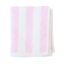 画像をギャラリービューアに読み込む, フェイスタオル タオル 綿100% キッズ 子供 保育園 幼稚園 小学生 約34cm×80cm プチハンドタオル 子供用タオル 入園 お風呂 バスタオル 手拭い ストライプ