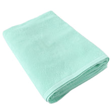 画像をギャラリービューアに読み込む, 業務用 32番手双糸 レピア織り 大判バスタオル やや厚手(2000匁) 約100cm×200cm 大きい やや厚地 綿100% 無地 ホテルタオル タオルケット シーツ