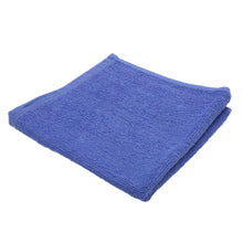 画像をギャラリービューアに読み込む, おしぼり お手拭き おてふき やや厚手 飲食店 カフェ 喫茶店 居酒屋 バー 無地 綿100% 吸水性 使いやすい コンパクト 白 青 オレンジ 緑 茶色 約34cm×34cm