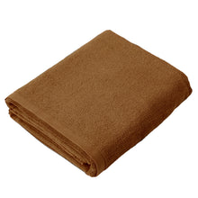 画像をギャラリービューアに読み込む, 業務用 32番手双糸 大判バスタオル やや厚手(2000匁) 約100cm×180cm (大きい やや厚地 綿100% 無地 ホテルタオル タオルケット シーツ)