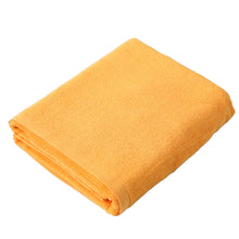 画像をギャラリービューアに読み込む, 業務用 32番手双糸 大判バスタオル やや厚手(2000匁) 約100cm×180cm (大きい やや厚地 綿100% 無地 ホテルタオル タオルケット シーツ)