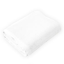 画像をギャラリービューアに読み込む, 業務用 32番手双糸 大判バスタオル やや厚手(2000匁) 約100cm×180cm (大きい やや厚地 綿100% 無地 ホテルタオル タオルケット シーツ)
