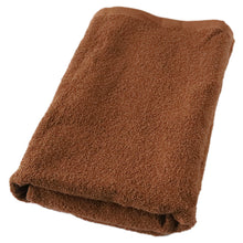 画像をギャラリービューアに読み込む, エステ用 21番手単糸 バスタオル標準厚(900匁) 約65cm×130cm 標準厚地 綿100% 無地 ホテルタオル