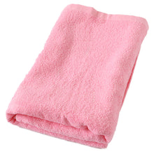 画像をギャラリービューアに読み込む, エステ用 21番手単糸 バスタオル標準厚(900匁) 約65cm×130cm 標準厚地 綿100% 無地 ホテルタオル