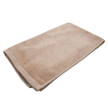 画像をギャラリービューアに読み込む, バスマット 厚手 オレンジ タオル生地 吸水性 業務用 綿100% 白 ブラウン 茶色 ベージュ モカ 銭湯 ホテル 温泉 定番 色 約45cm×70cm